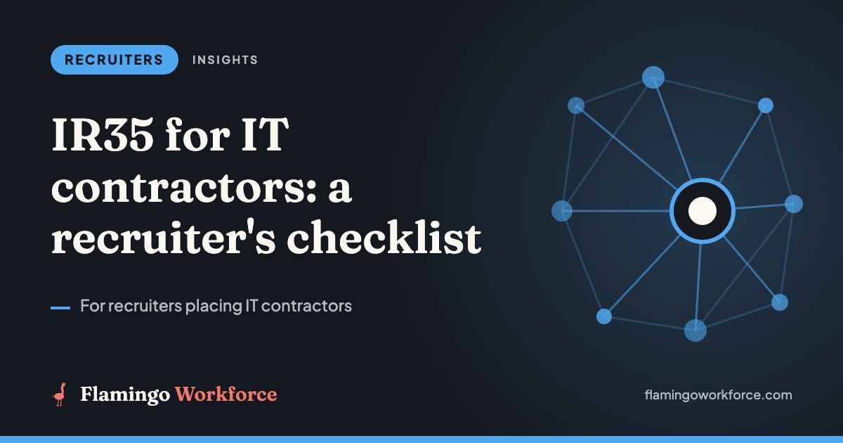 IR35 for IT contractors: a recruiter’s checklist